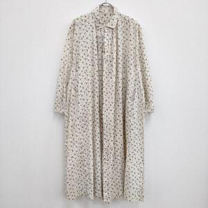 [vintage] 45RPM 카디 숲의 꽃 프린트 쿠슈쿠슈 드레스